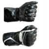 Guanti Moto Shield Modello Racing Wear In Pelle Con Protezioni FOTO 5
