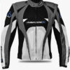 Giacca Giubbino Moto Super Italin Flag Aspidex White